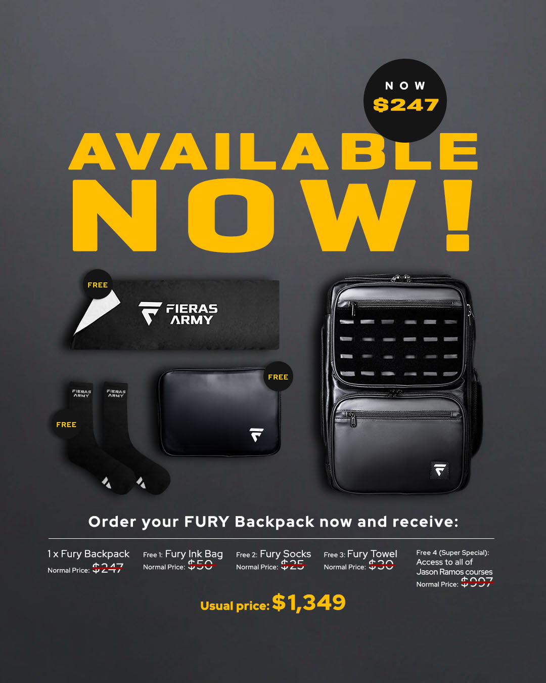 FURY BACKPACK 50L