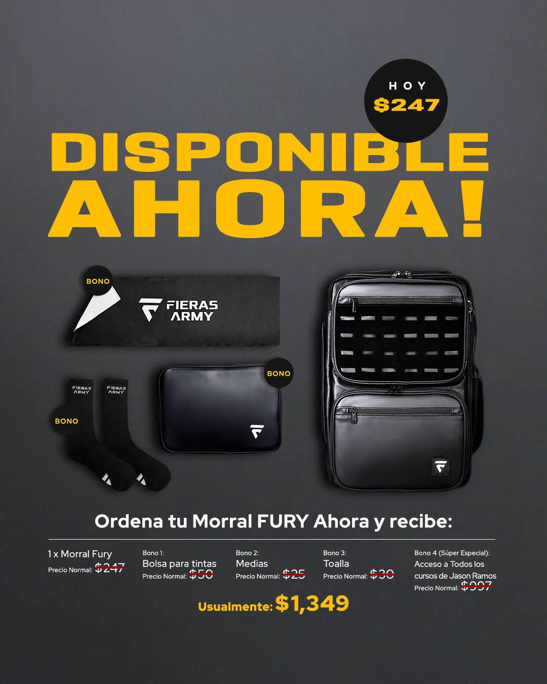 FURY BACKPACK 50L