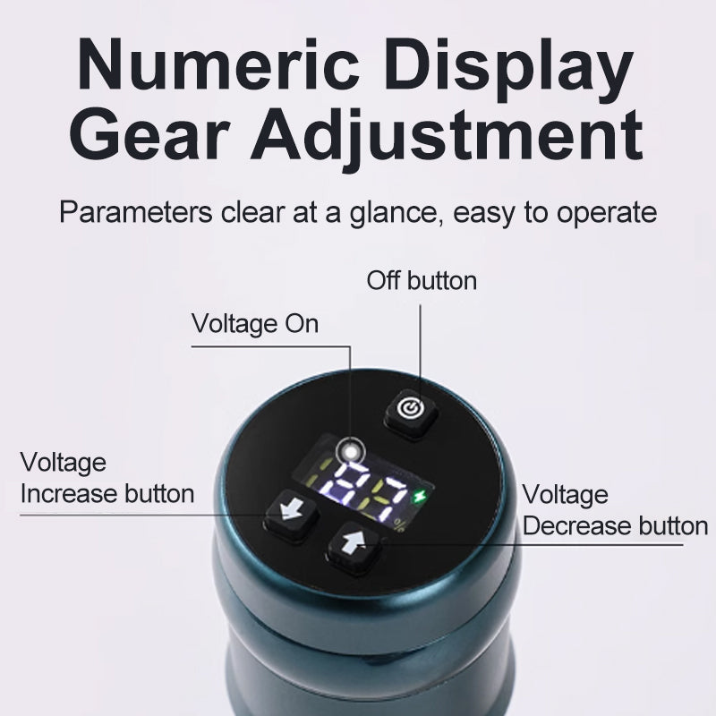 INK CARVER 4mm Stroke Wireless Tattoo Pen