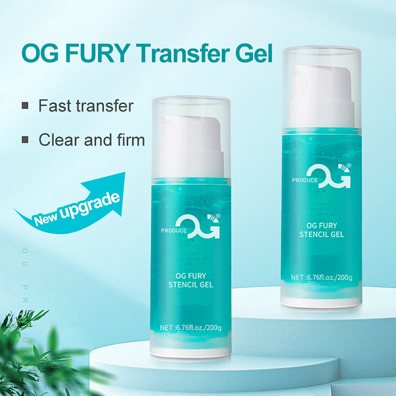 Solución de gel de transferencia para plantillas FURY 200 g