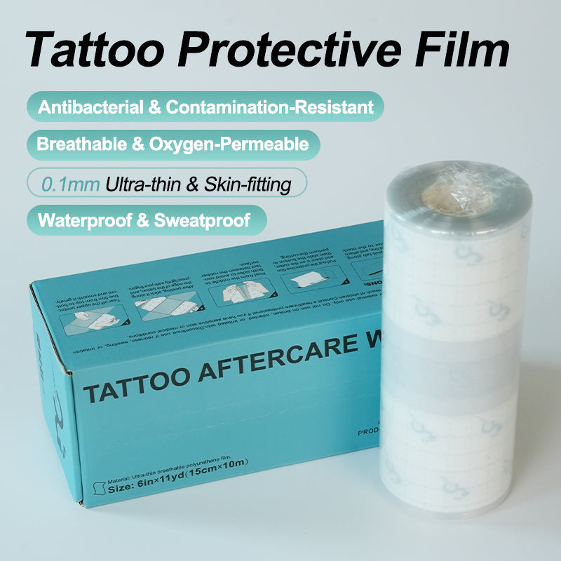 Waterproof Tattoo Aftercare Film Wrap 15x1000cm/Roll
