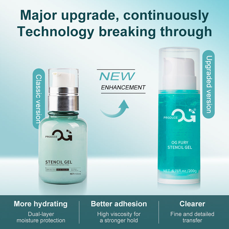 Solución de gel de transferencia para plantillas FURY 200 g