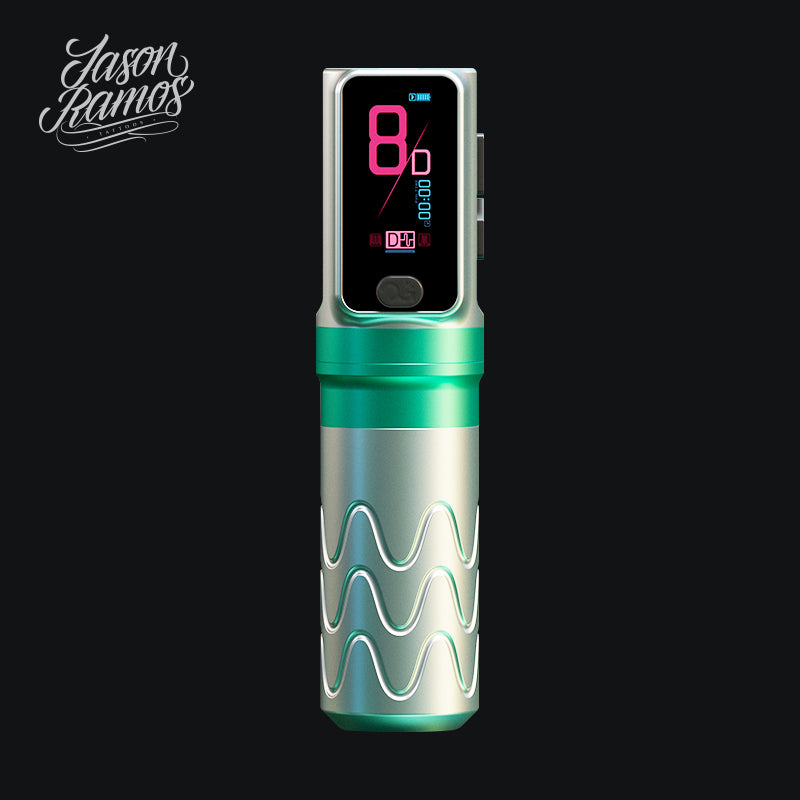 PIONEER-FURY 1.47-inch Color Screen Wireless Tattoo Pen