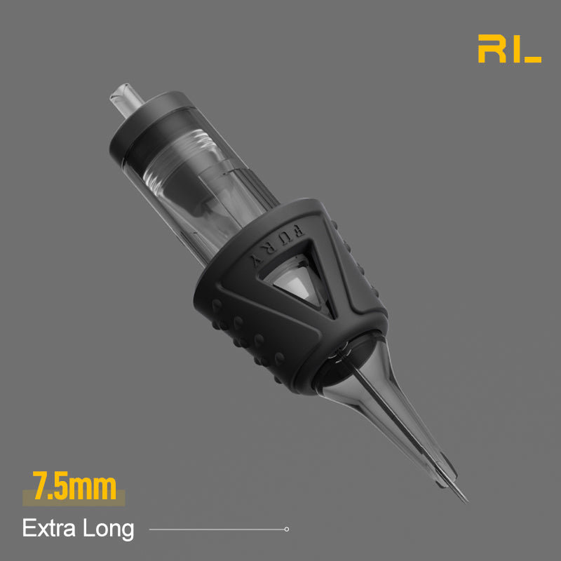 Cartuchos de agujas para tatuajes FURY Tattoo Round Liner (RL)