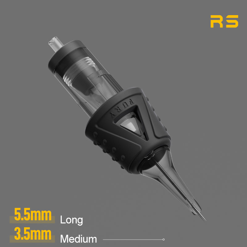 Cartuchos de agujas para tatuajes FURY Tattoo Round Shader (RS)