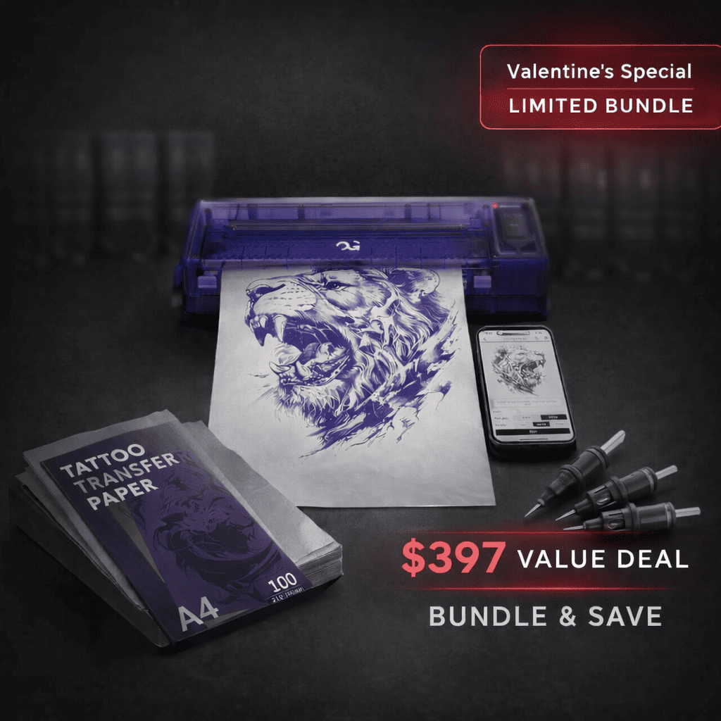 Valentine’s Special Tattoo Bundle – Ultimate Setup for Artists
