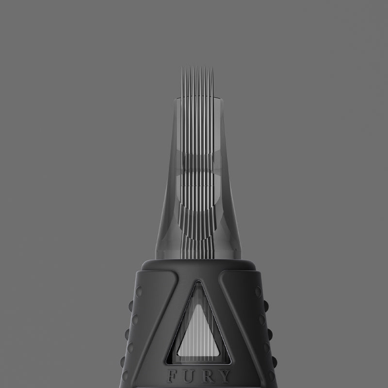 Cartuchos de agujas para tatuajes FURY Tattoo Curved Magnum (CM/RM)
