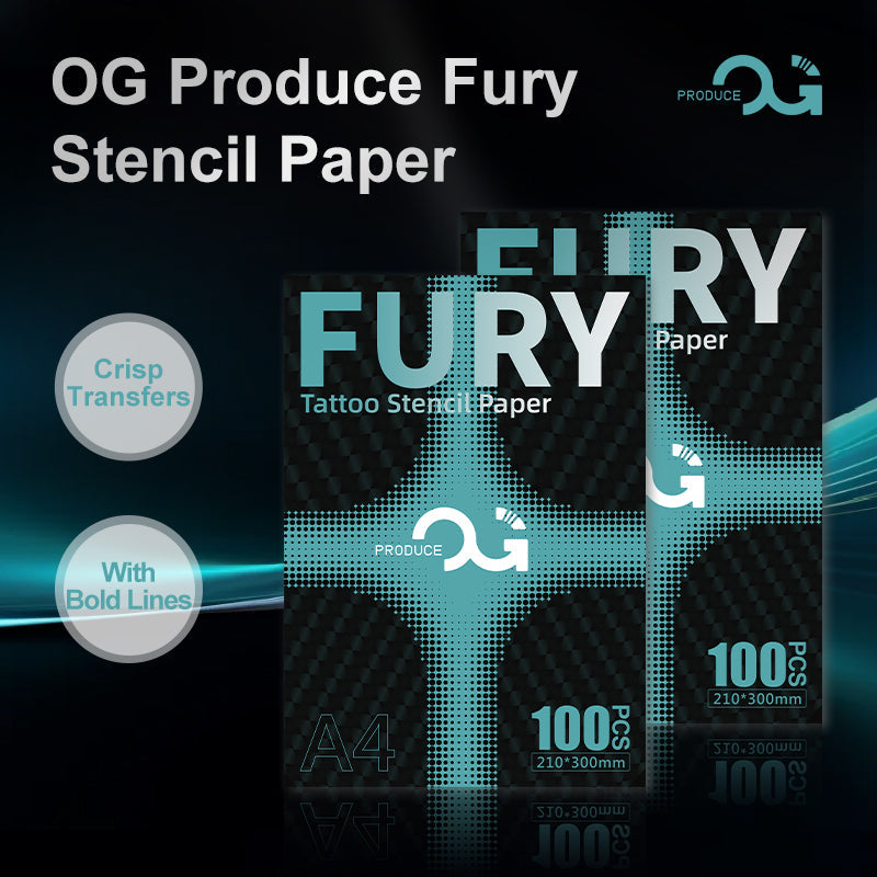 FURY Tattoo Stencil Transfer Paper