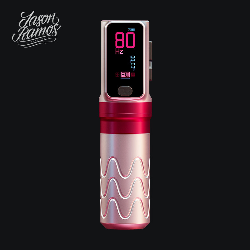 PIONEER-FURY 1.47-inch Color Screen Wireless Tattoo Pen