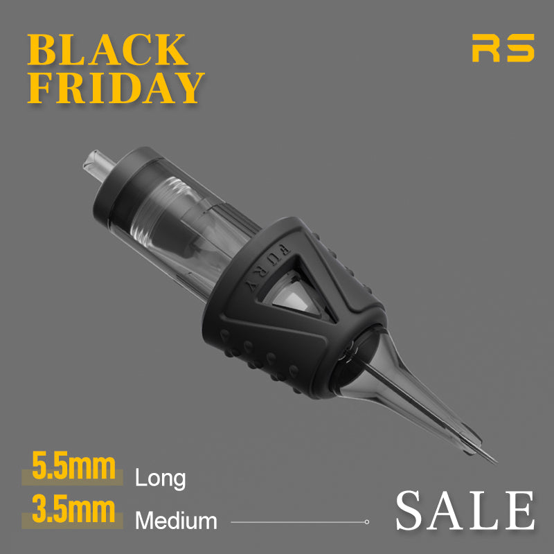 [Black Friday Special Offer]FURY Tattoo Round Shader (RS) Tattoo Needle Cartridges