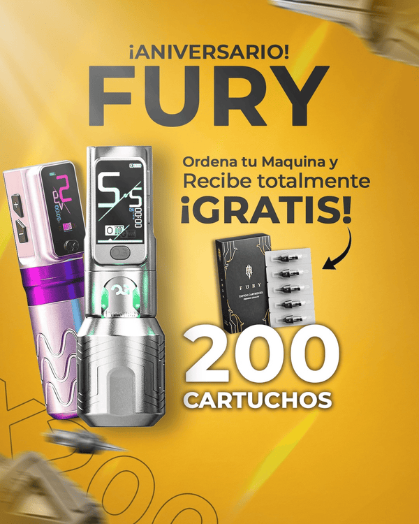 FURY Anniversary Bundle Machine + 200pcs FREE Cartridges