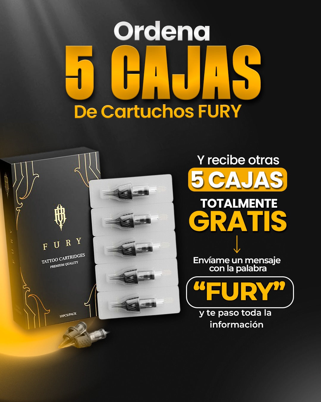 Buy 5, Get 5 Free – Tattoo Cartridge Bundle