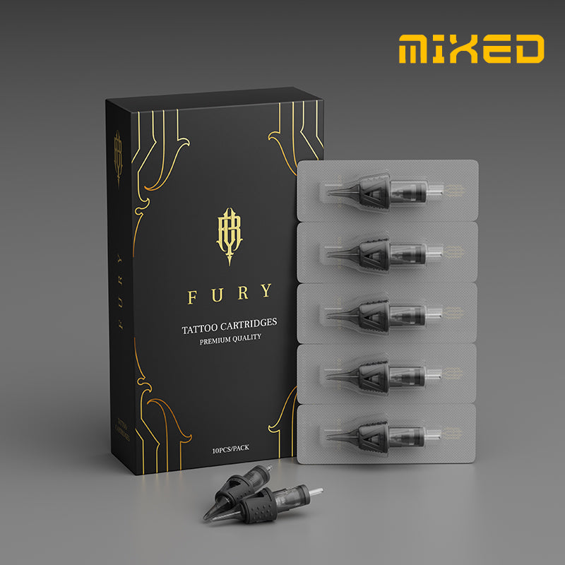 FURY Tattoo Mixed Tattoo Needle Cartridges