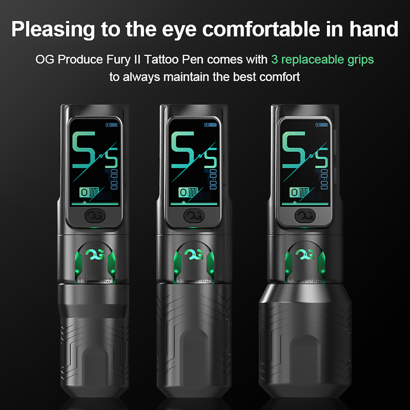 [Jason Ramos exclusive edition] PIONEER-FURY Ⅱ 4.2mm Stroke Wireless Tattoo Pen