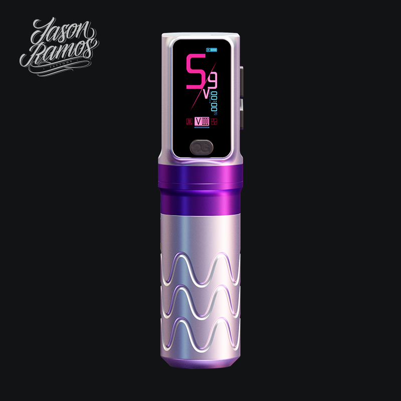 PIONEER-FURY 1.47-inch Color Screen Wireless Tattoo Pen